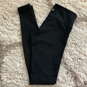 Lululemon Wunder Under Tight Black Size 4